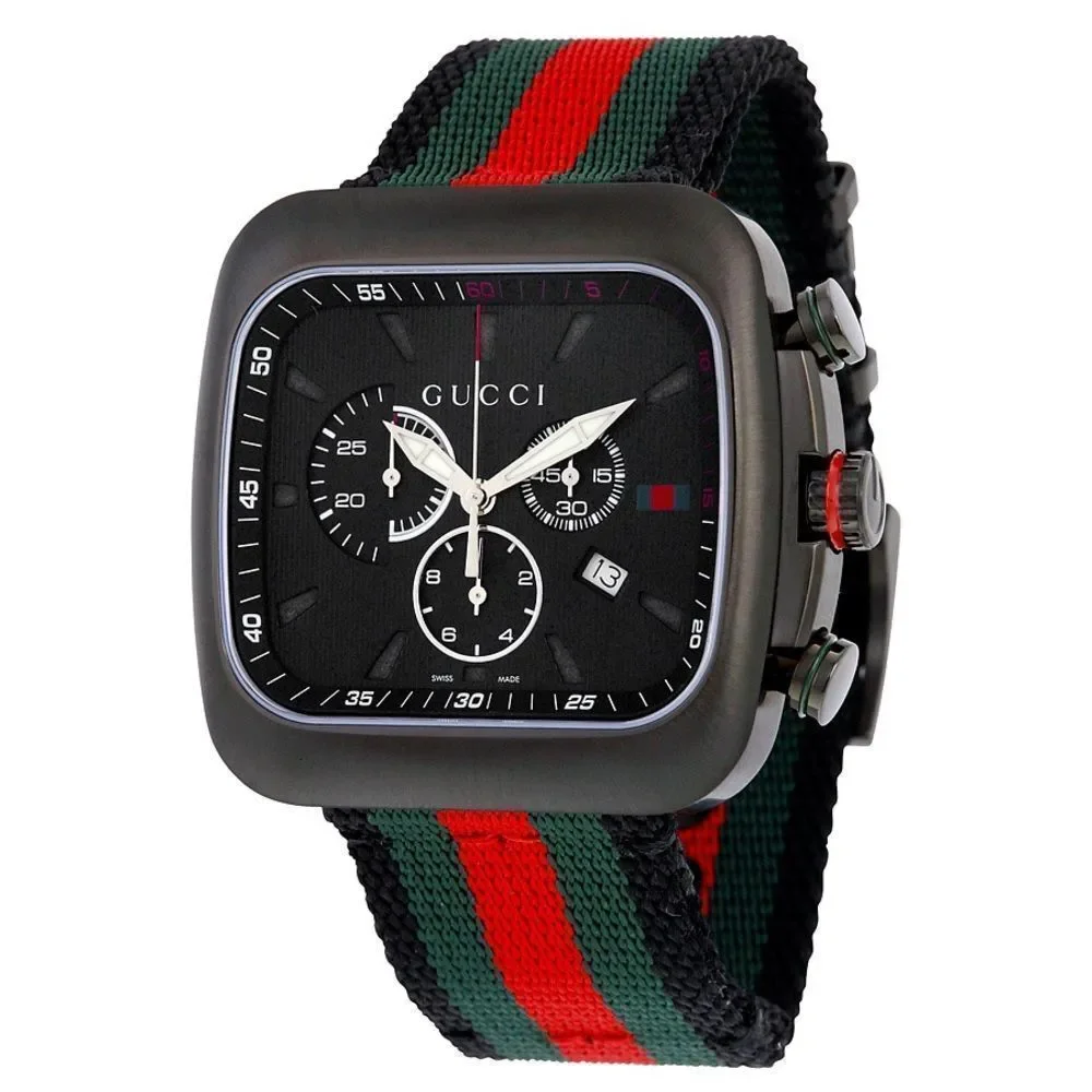 NIB Green & Red G-Coupe Gucci Watch - Picture 6 of 8